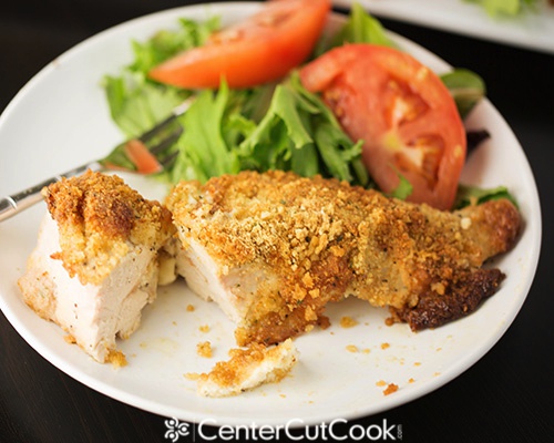 Parmesan crusted chicken 6